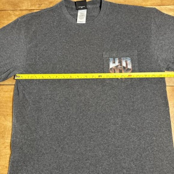 VTG Harley Davidson T-Shirt Size Large Horny Toad Fort Hood Texas - Picture 8 of 14